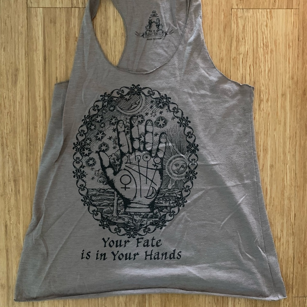 Target. Graphic tank top. Size medium